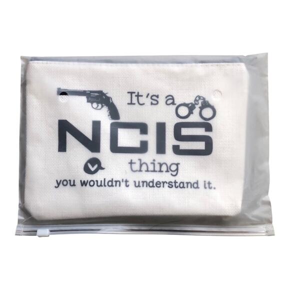 GJTIM Naval Criminal Investigative Service TV Show Inspired Zipper Cosmetic Bag - Picture 1 of 6